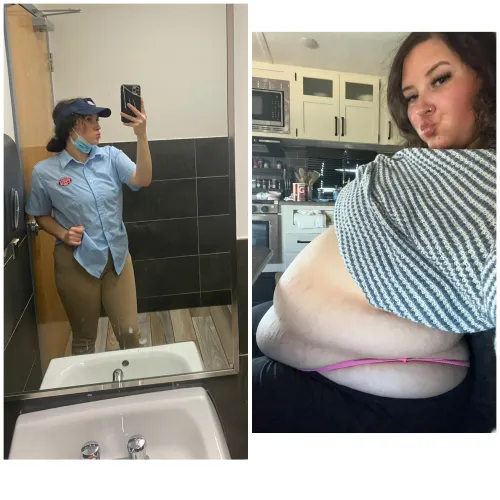 I used to walk at least 2 miles a day now I just walk to the fridge by AnybodyLost6726