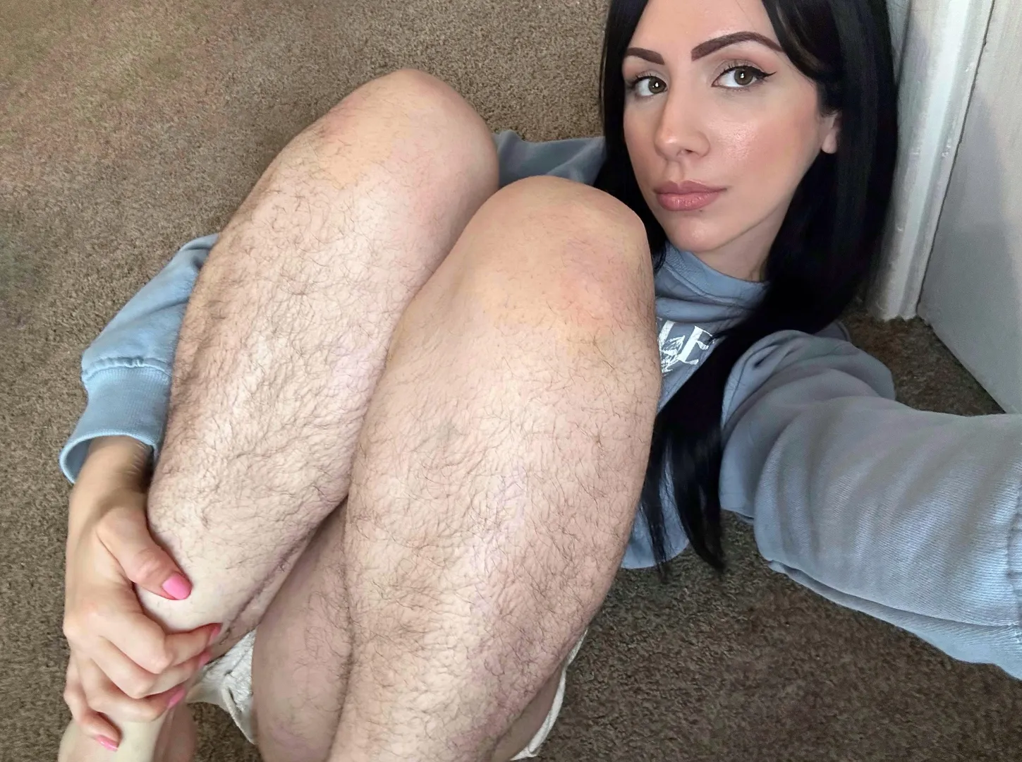 I want to be folded up like a hairy pretzel and fucked. posted by StickDue5482