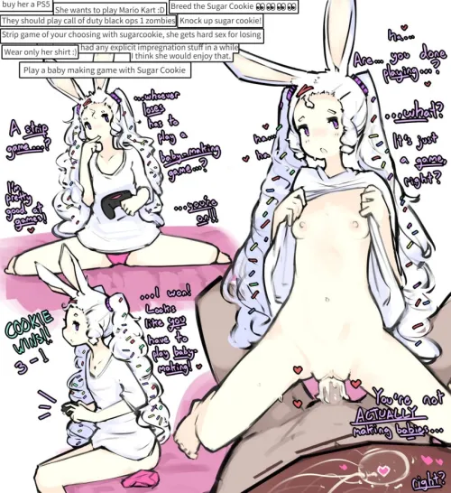 I want to play baby-making with a cutie like you by ImmediateCamel1987