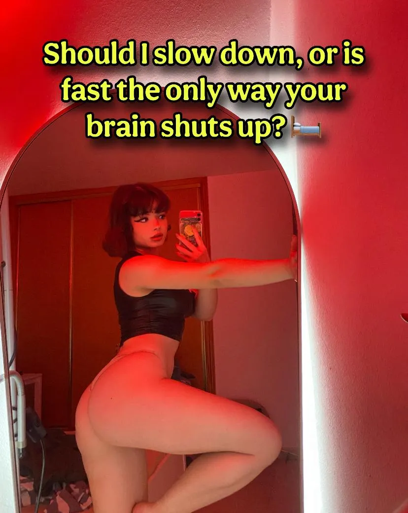 I want your brain to shut up [no imagefap] [oc] posted by Missmaudedoll