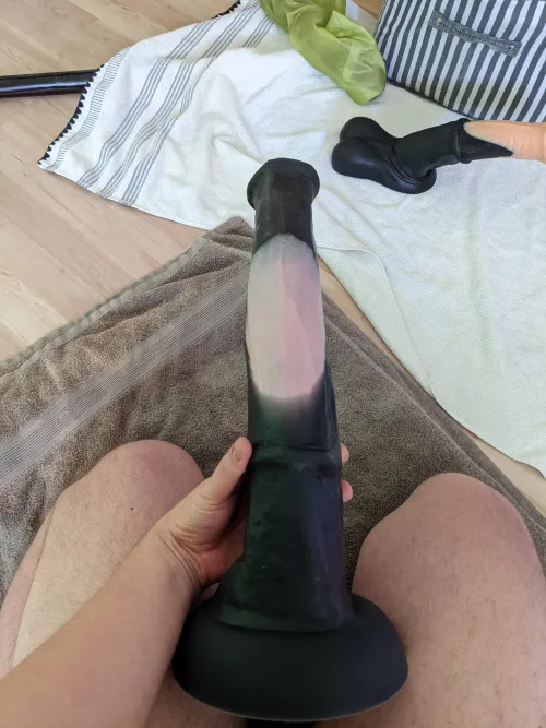 I wanted to show you all my Percheron stallion. My absolute favorite toy  by Then-Instruction9188