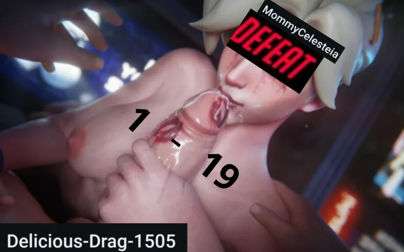 I was already on my knees for after how easily u/Delicious-Drag-1505 destroyed me in overwatch, I just had to let him make me his personal slut~ by MommyCelesteia