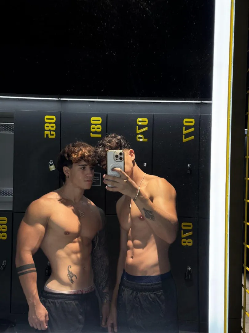 I was at the gym and I ran into a friend. posted by sweetemptation101