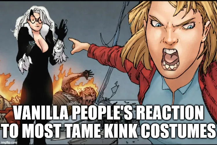 I went to Mardi Gras party as Wanda von Dunajew and not everyone was happy about my choice of costume. by MaetelofLaMetal