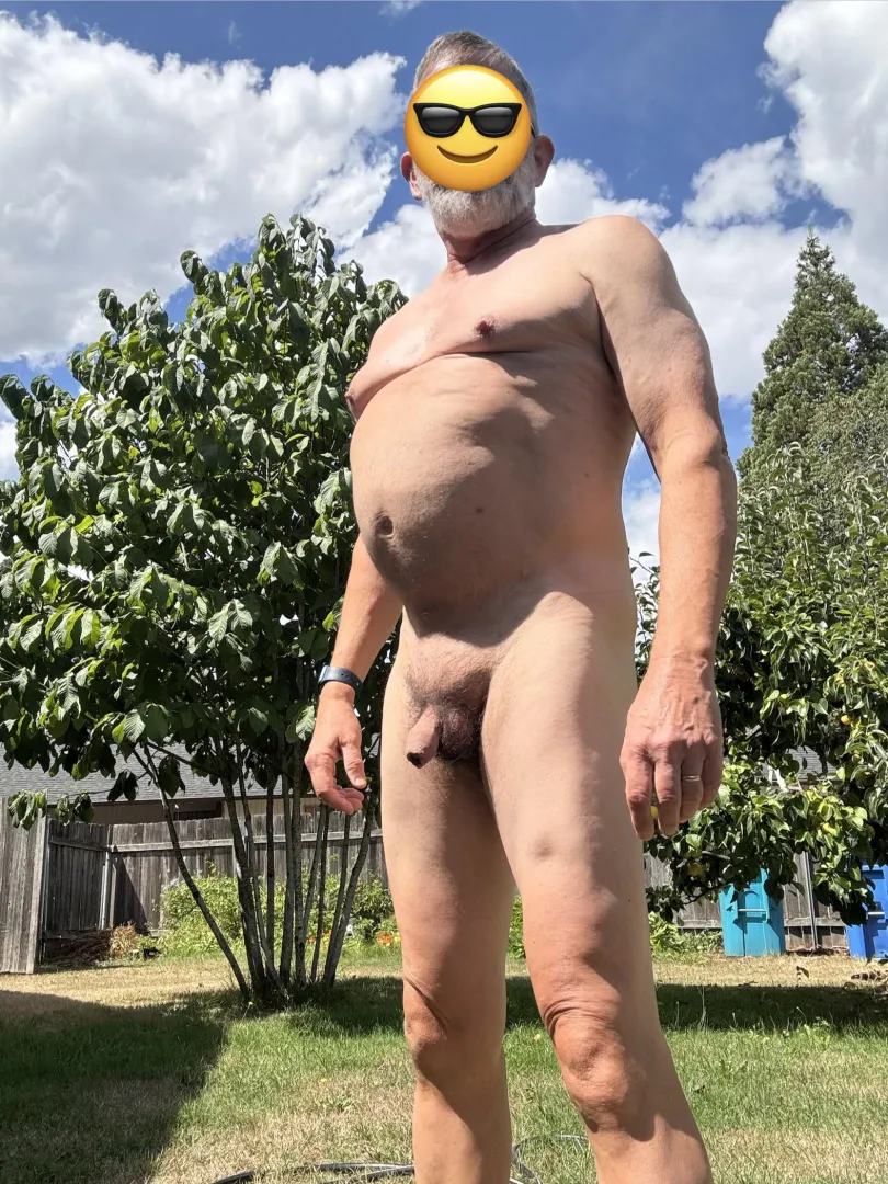 I wish I had a place besides my back yard to be with other nude dudes! posted by RelevantAction7274