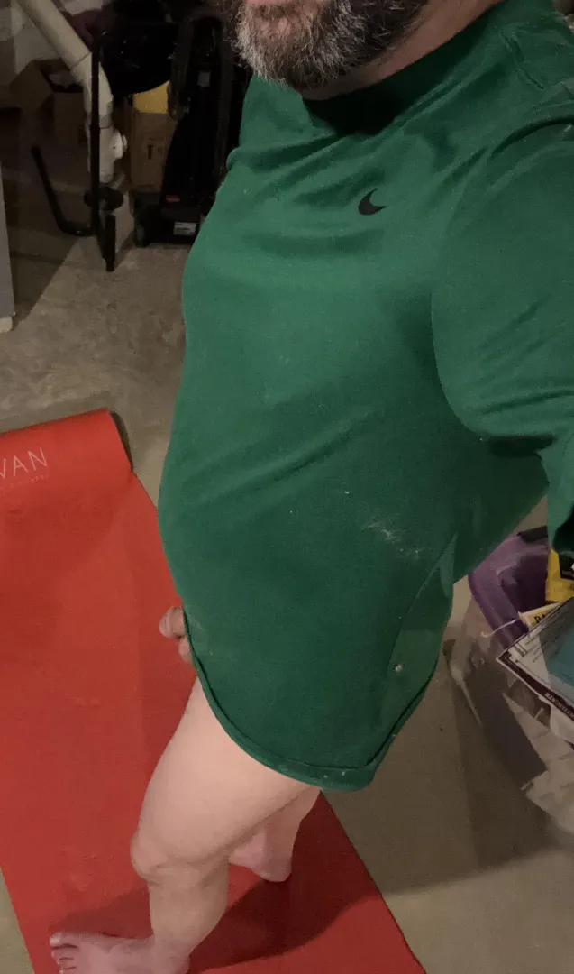 I wore green but left you some spots to pinch if you’d like posted by KJ13116