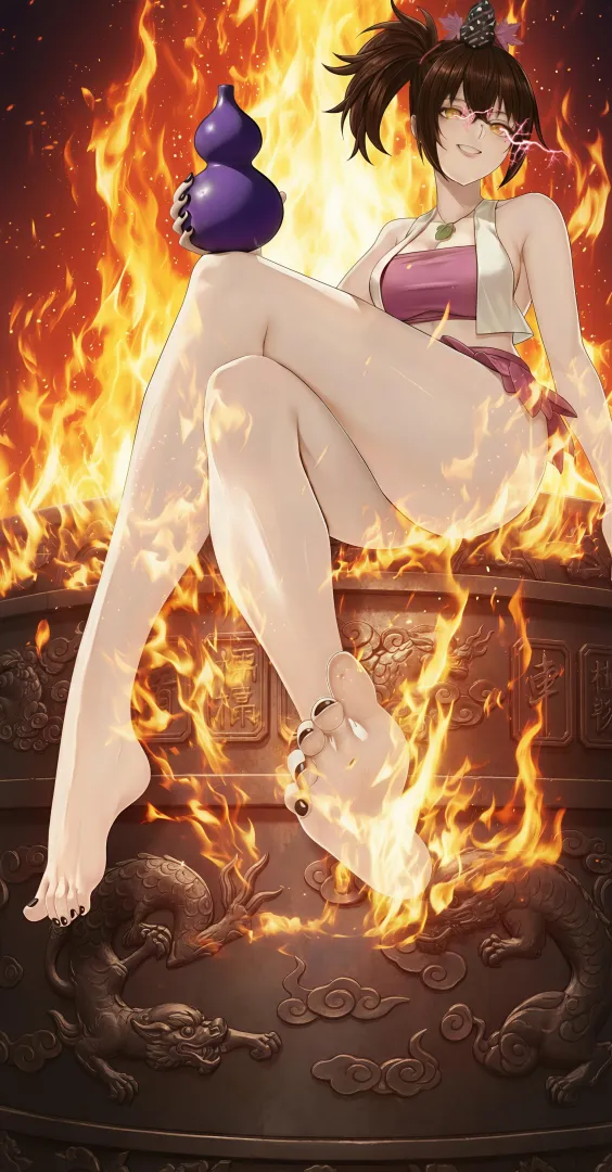 I would love if she could trap my soul in her flask and drink my energy whenever she’s thirsty posted by freemealsub