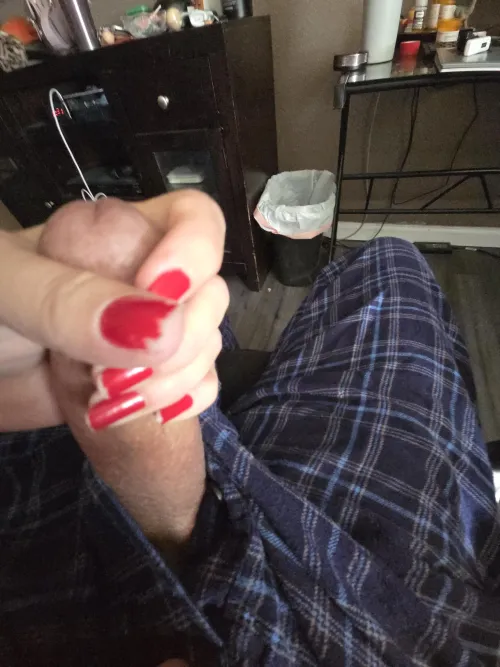 I would love to see your nails wrapped around by Routine_Dragonfly_78