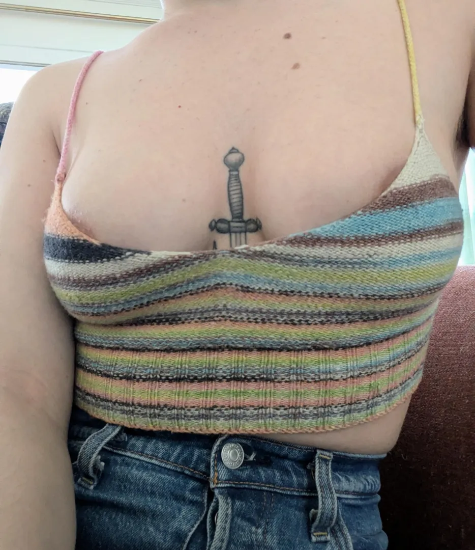 I-cord straps always stretch more than I plan for posted by delightful_jade_872