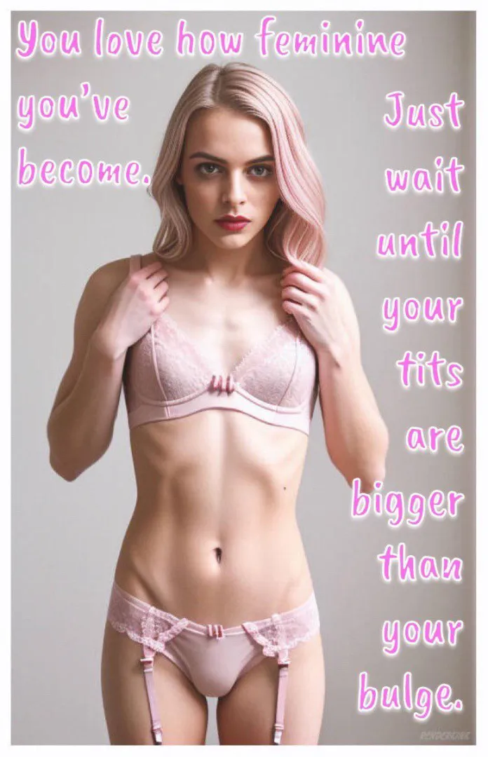 I’d love to look down and see a real pair of titties. posted by londonpantyboy