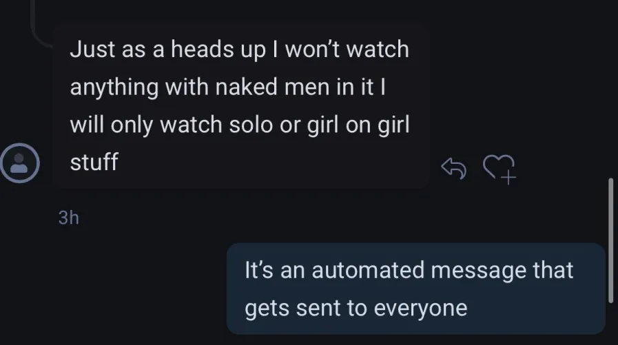 Idk why this irritated me but like. Thanks for the announcement man by GreenEyesThighHighs