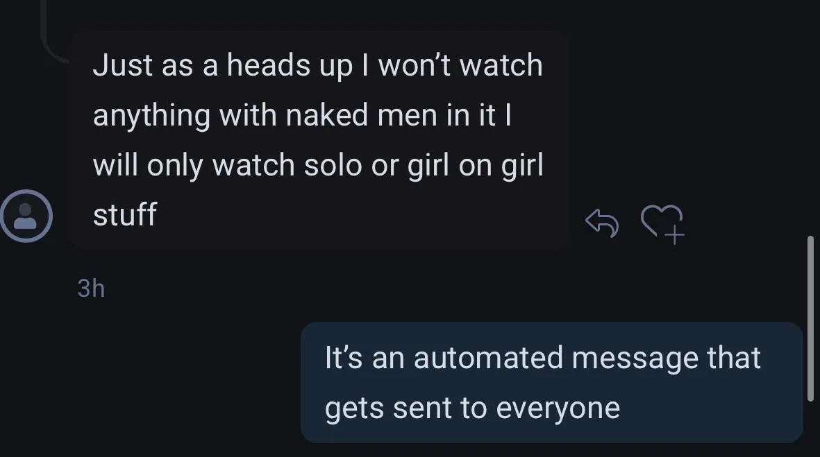 Idk why this irritated me but like. Thanks for the announcement man posted by GreenEyesThighHighs