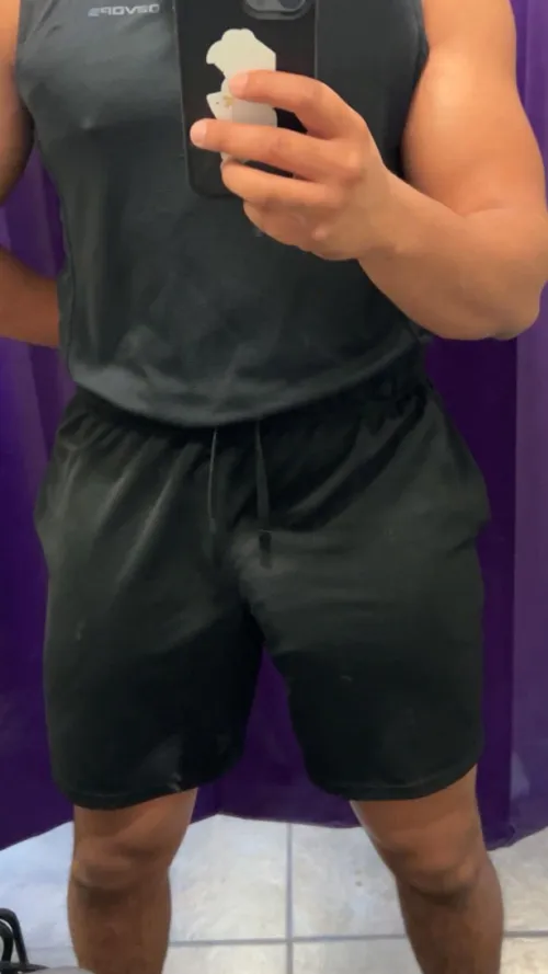 If I catch you looking, come and touch it. by FeralMuscle