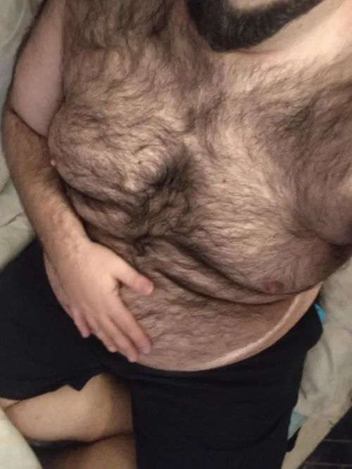 If it's cold you can cuddle daddy by Lonely-Bear1994