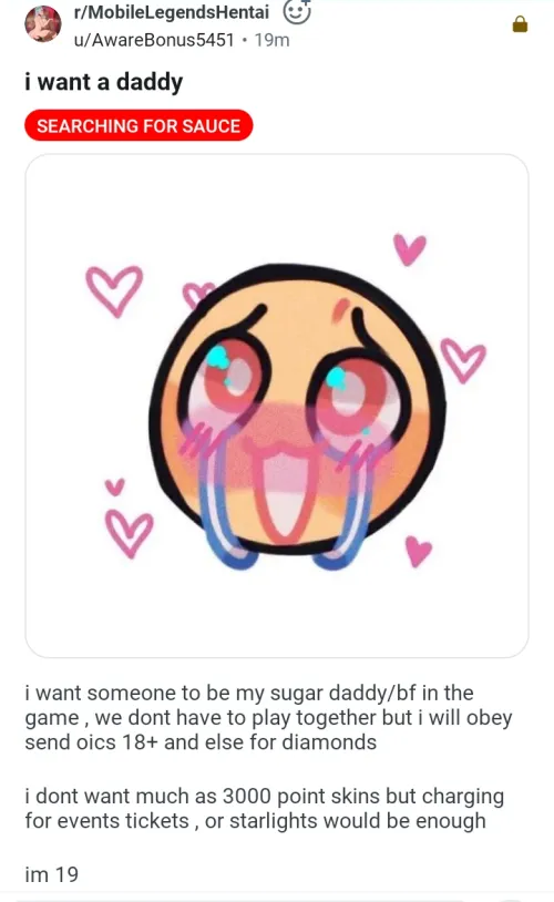 If post like these keep appearing stay careful and report them. by Tabotheweirdoart