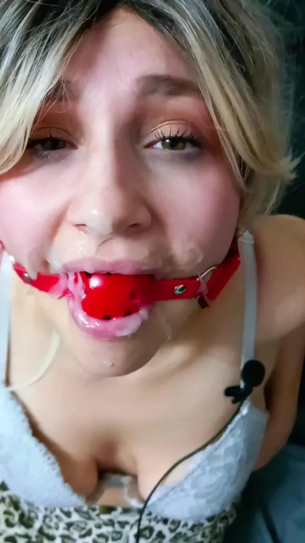 If that's your load, should I lick it and leave the gag clean? posted by emypawg