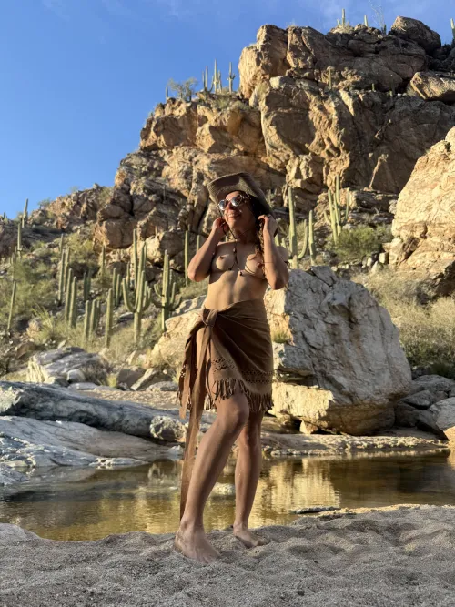 If there’s water involved there’s definitely no shirt by KinksAlongTheWay