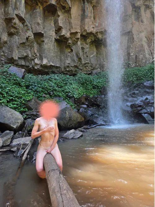 If trees could talk, this one would blush. Anyone coming in for a swim? by BelleAndHarry