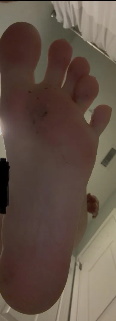 if you beg enough maybe i’ll let you lick my dirty feet clean  posted by Brilliant_Second7566