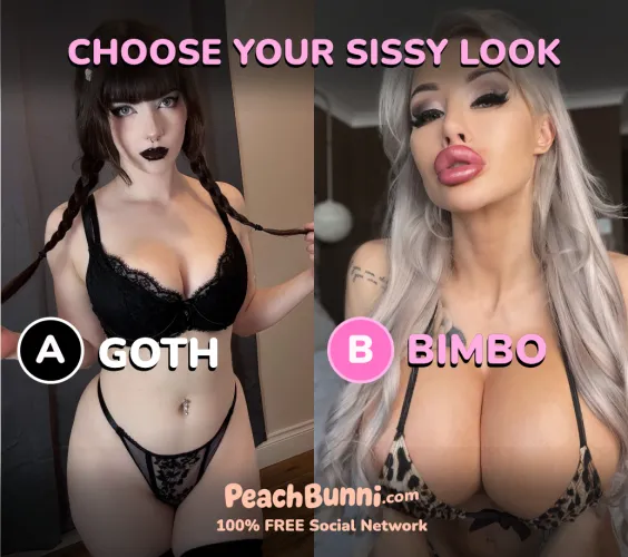 If you could choose your new look, whats your sissy style... by joinpeachbunni