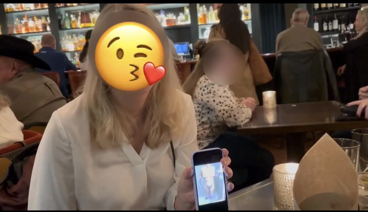 If you look closely…you might notice that I’m not wearing a bra in either pic!  posted by Fox_in_Soxxx