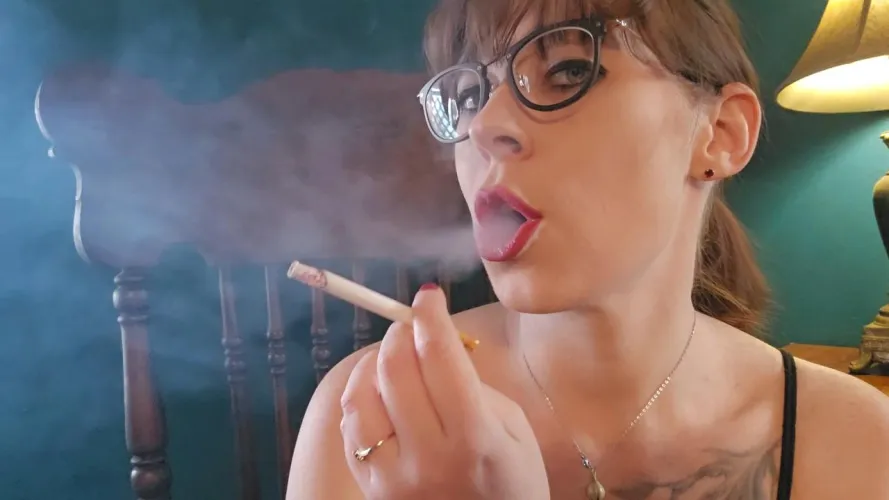 If you love the exhale, you're going to cum in your pants when you see the inhale... by MistressThrope