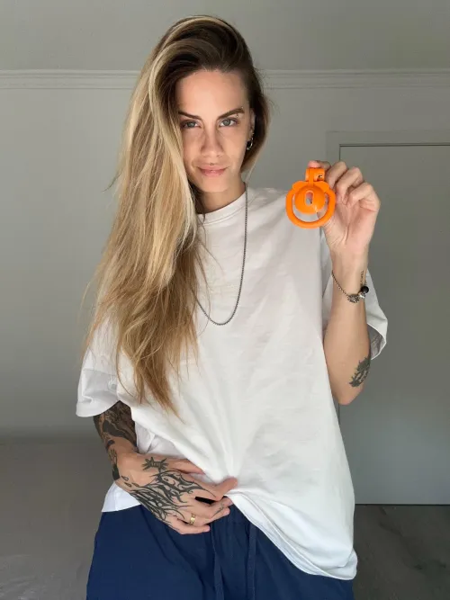 If you misbehave, I’ll break the key and you’ll stay locked forever by StarryFuzzy