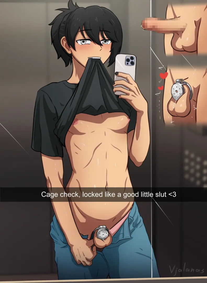 If you saw me like this in the elevator, alone and was showing my pretty little cage... What'll you do~? posted by ZeroBoosterZ