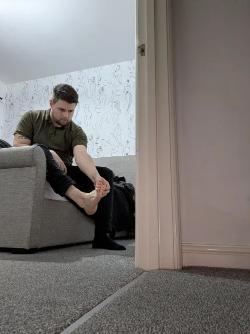 I'm getting changed. What are you looking at?  by higharch51