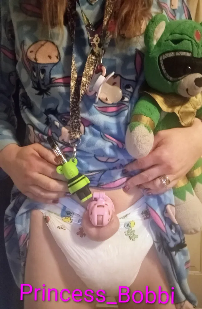 I'm just a baby. An good babies don't get yucky 'rections in their pampers. posted by Princess_Bobbi