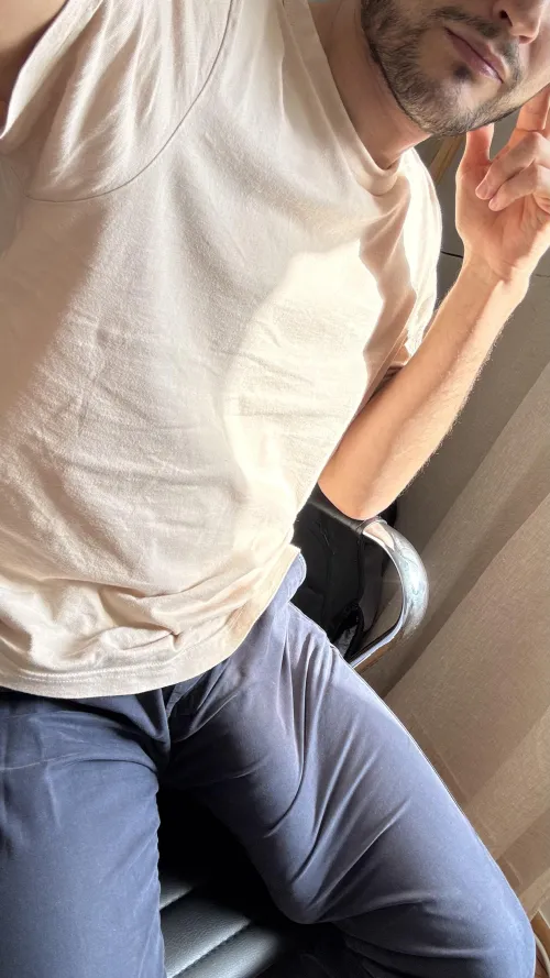 I’m only buying chinos from now on. They grip it so perfectly by WildInformation1600