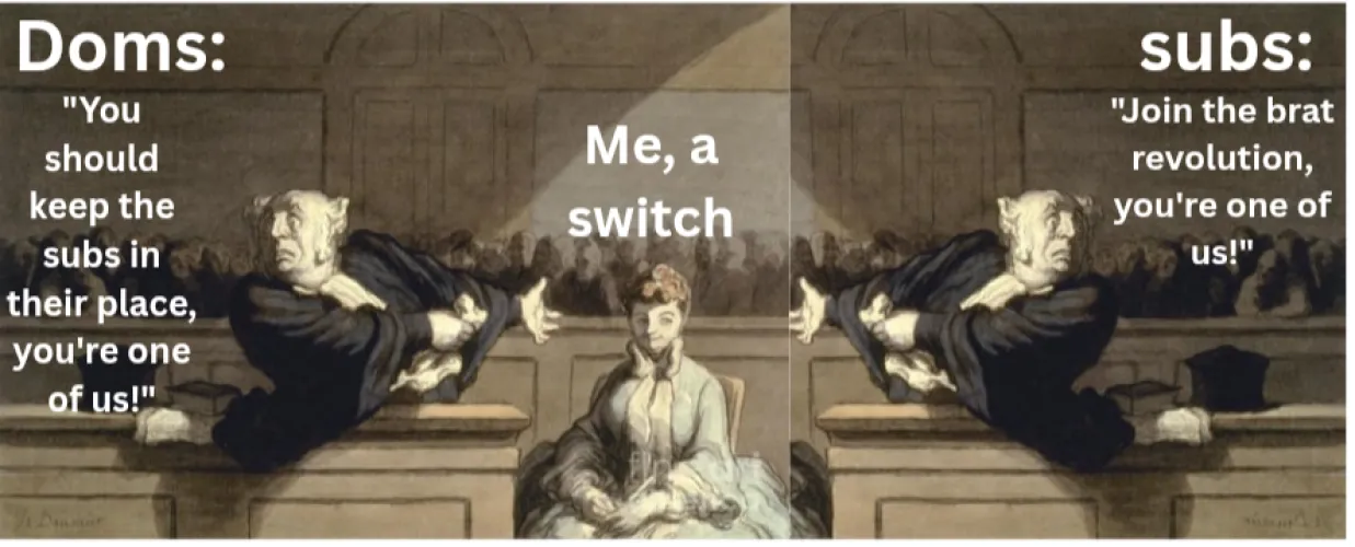 I'm playing on both sides but you're never can be sure if im on your side by LaraCroftCosplayer