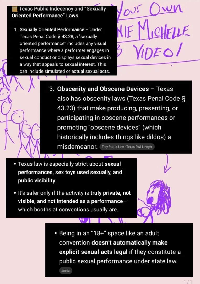 Im so sorry, but this bimbo doll doesn't want to break the law!  posted by omystephaniemichelle