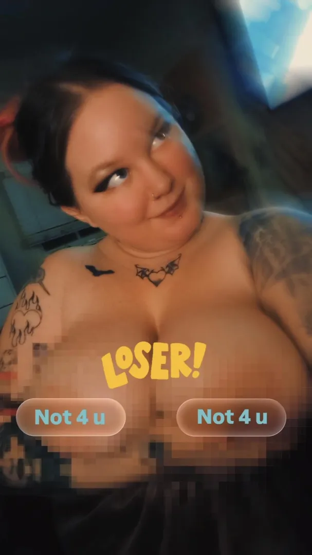 I'm so THRILLED that you know your place.  posted by Mediocre-League9110