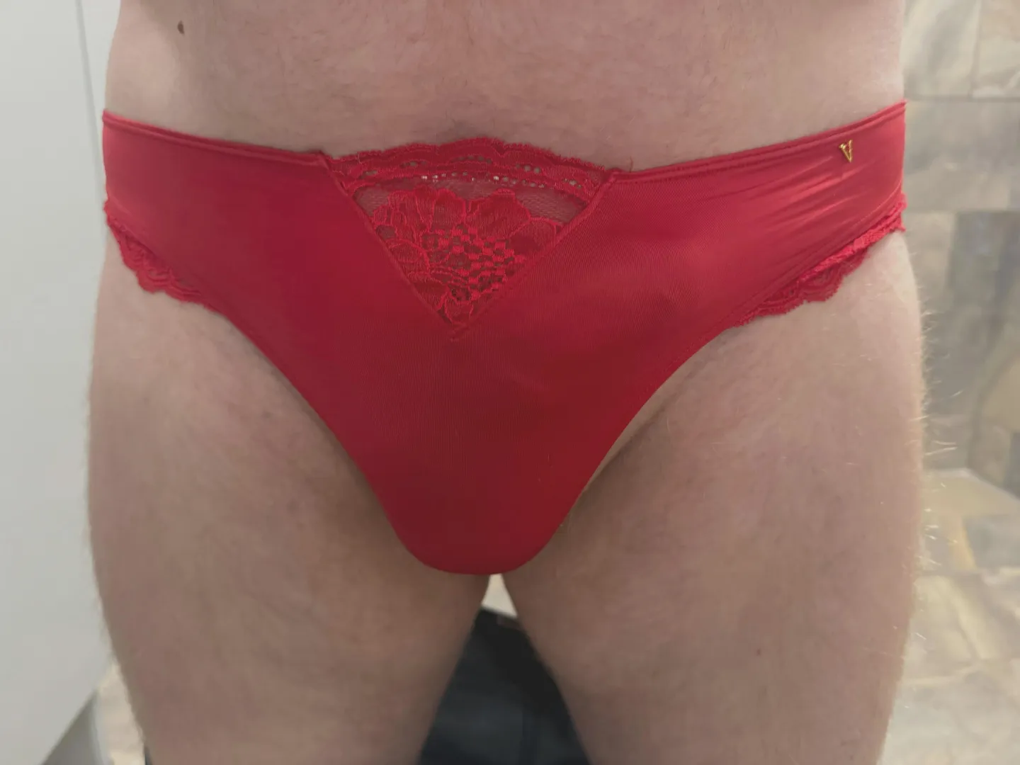 Im wearing my friends panties posted by godkinghell