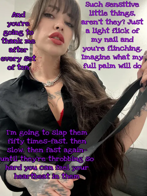 Imagine my palm coming down hard.. thank me after every slap [no imagefap] by cuteMerry