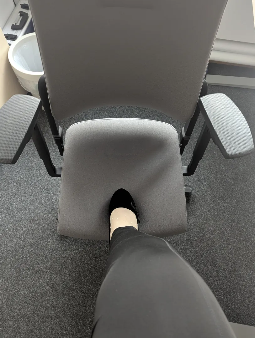 Imagine the thrill of your colleagues respecting you, while you’re secretly vibrating at the thought of my nylon-covered heels crushing your dignity. posted by KinkyKiky666