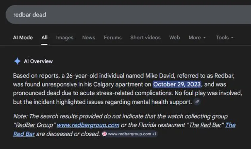 In case anyone was wondering what happened to Mike…you can simply Google it…. by duxington