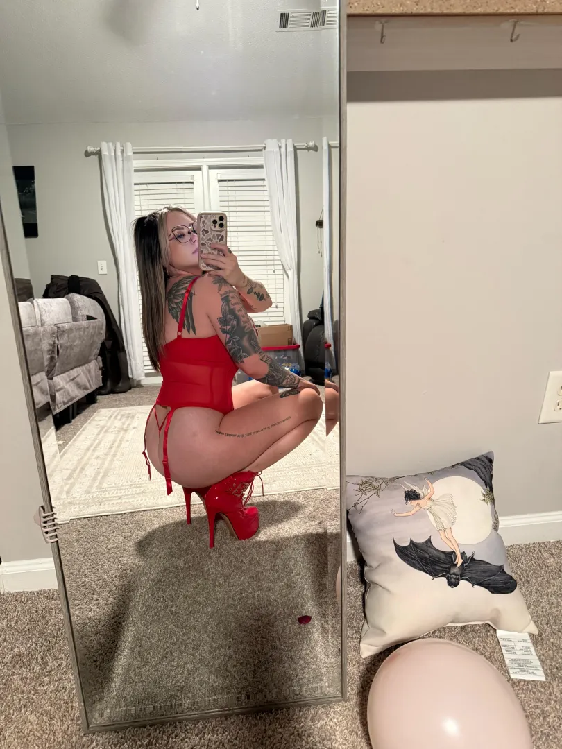 In love with my red pleasers posted by Goddesselsa03