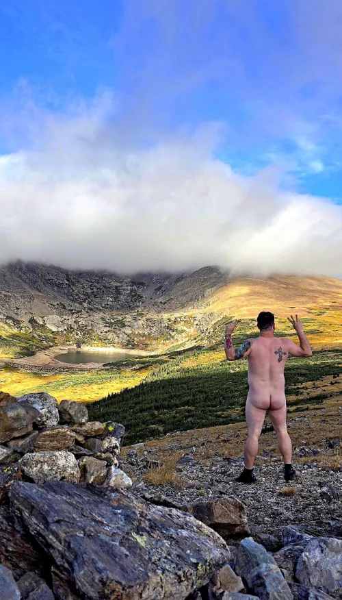 In the clouds by iAmFactMan