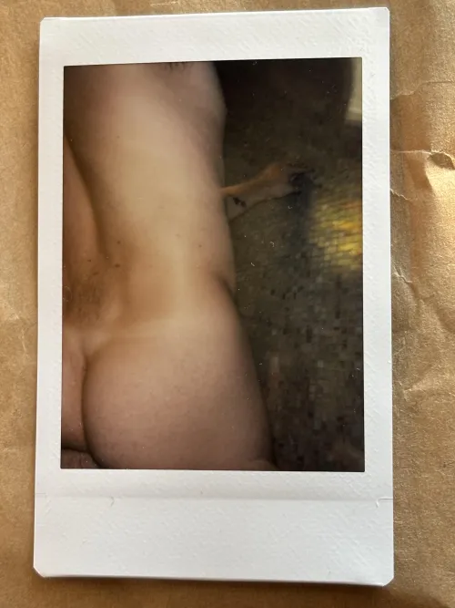 In the hotel shower by TurgidFern