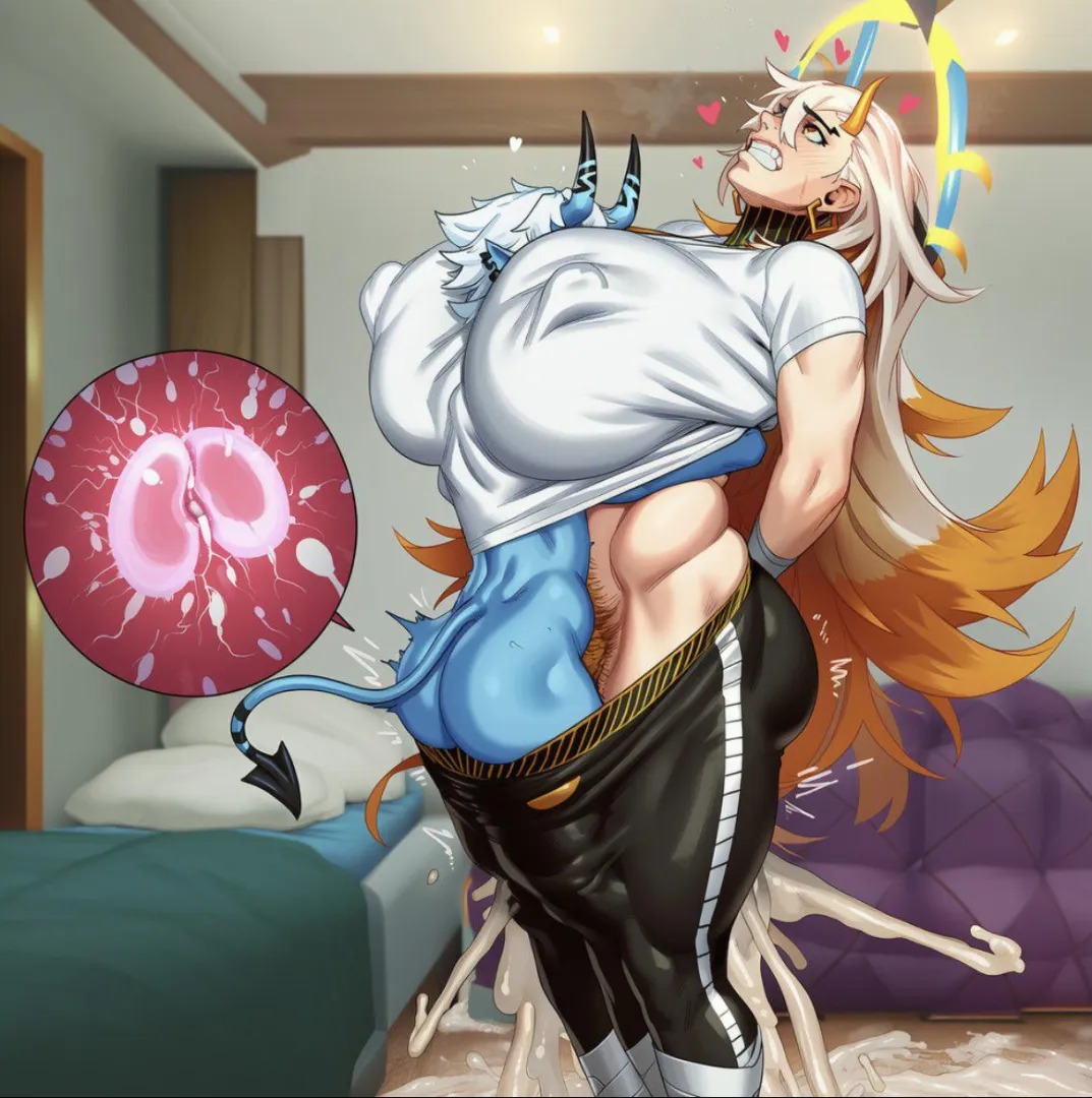 In this chaotic world reborn with qi, your wife sacrificed her body to a lustful demon princess so she'd have the power to keep you safe. But now she's thinking that all she wants to do is carry that girl's babies and help her mature into a big, sexy  posted by dragon_eye50