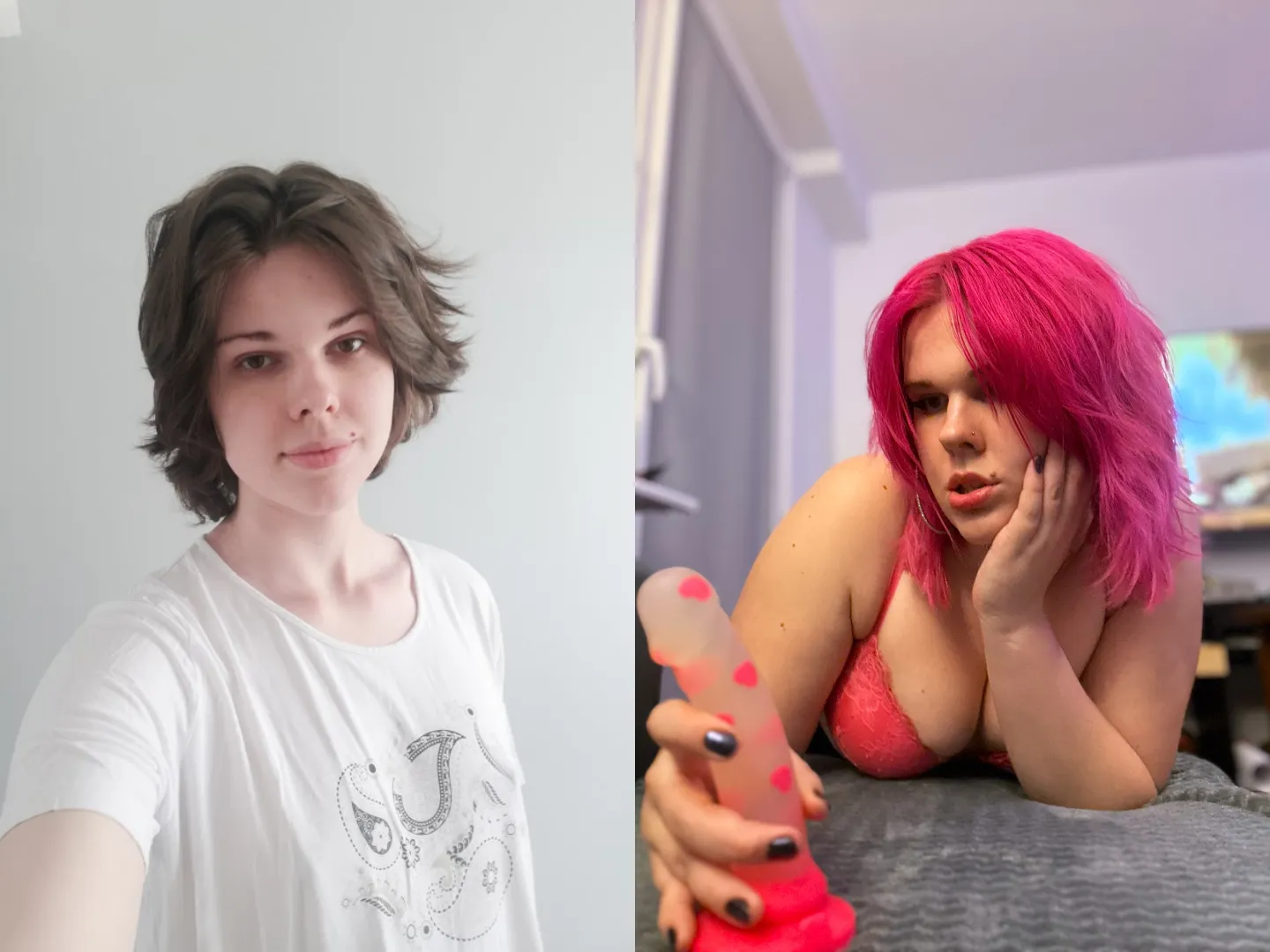 Innocent to cockhungry whore <3 posted by LeXXieX