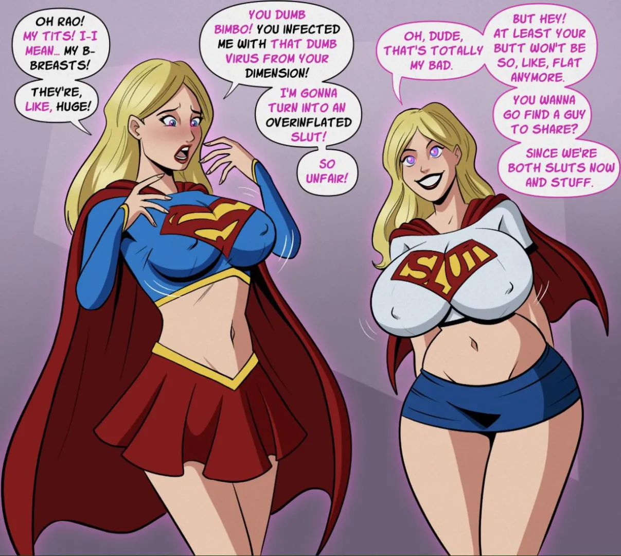 Inter-dimensional bimbo virus. [Artist: Polmanning] posted by Small-Water-476