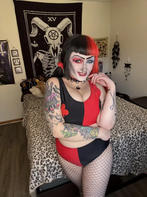 Is Harley your type of girl? (@GothyBabyBatt on Fansly) aka myself by babyy-bat