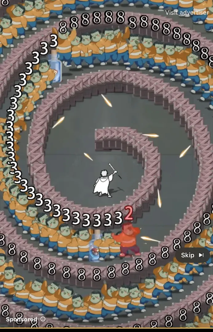 Is it just me or do the zombies in the mobile game add look like Chris Chan… posted by spaced_out_will