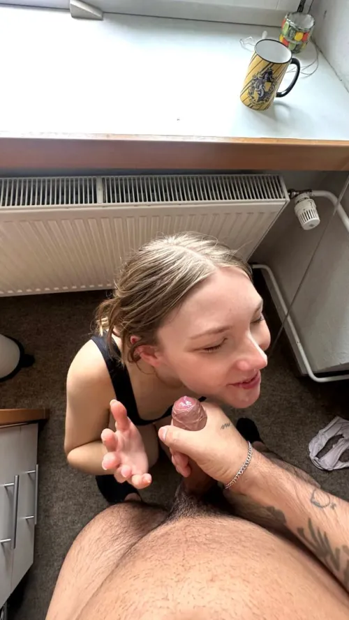 is it ok if i keep sucking after u cum?? by BlushFury