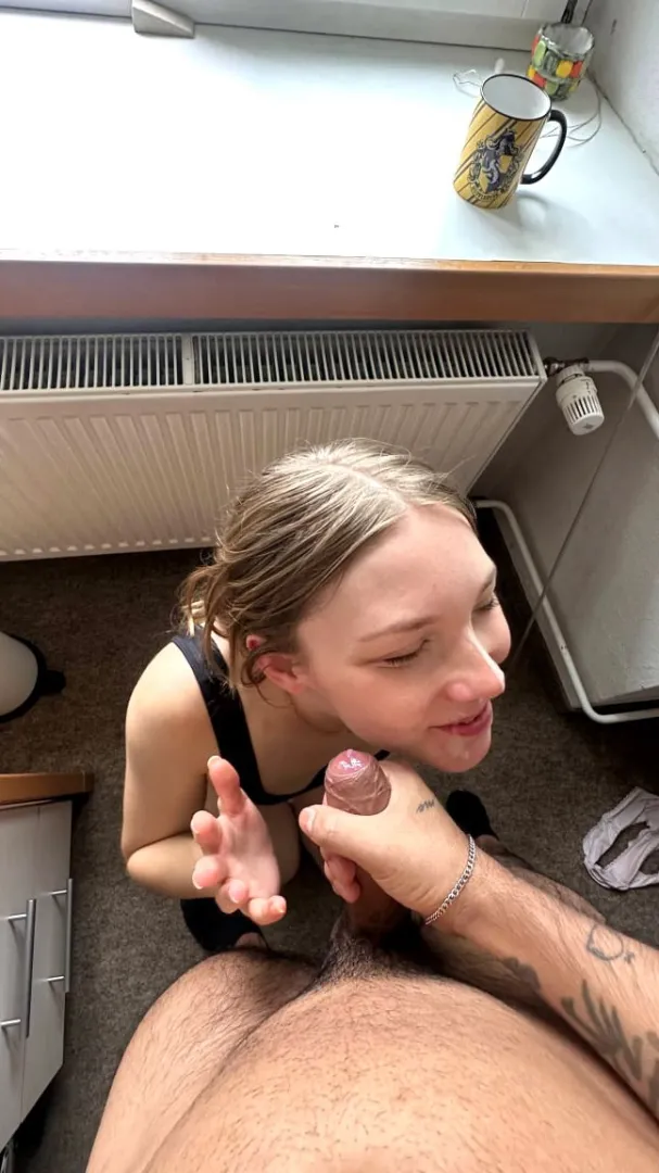 is it ok if i keep sucking after u cum?? posted by BlushFury