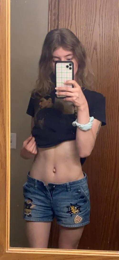 Is my belly button cute?  by ffsthrowaway10928