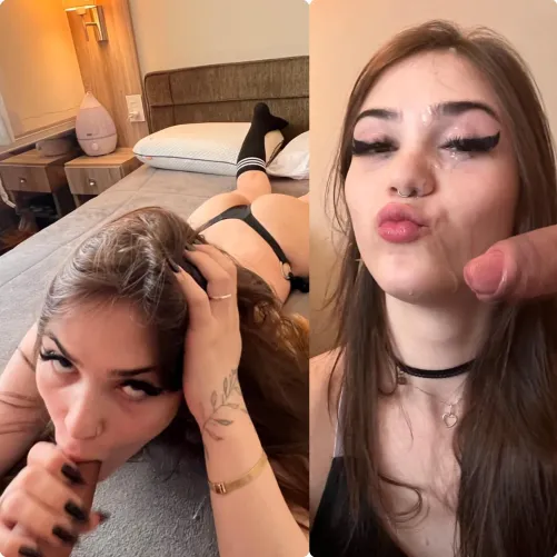 is nutting on my face considered hot? by SableSizzle